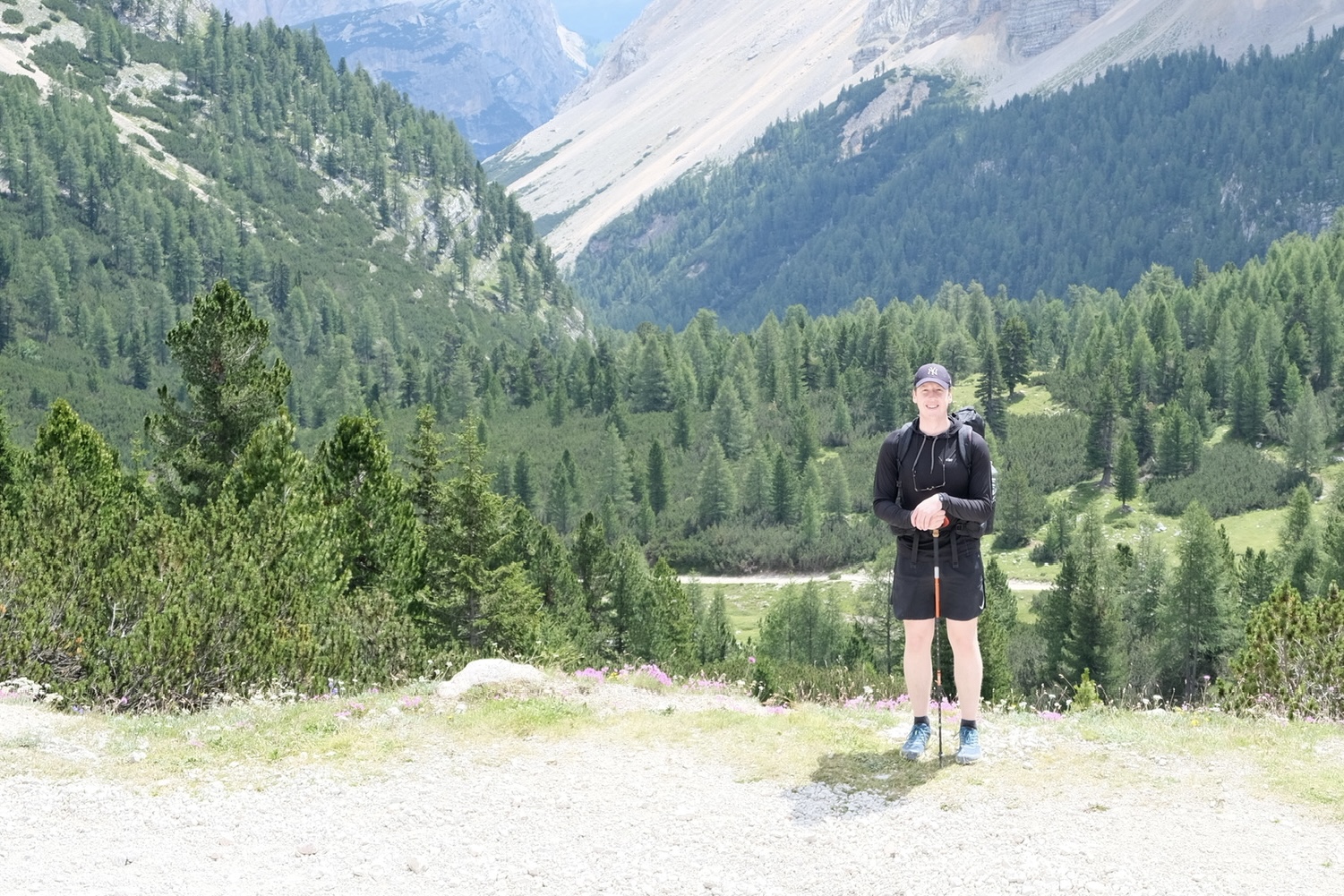 Radley Troy Against a Mountainous Backdrop