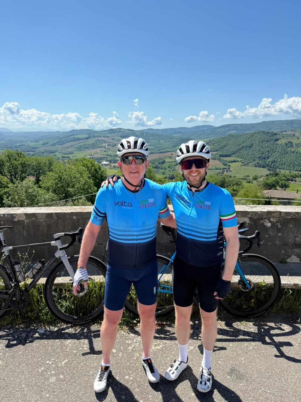 John Neal and Son Taking On The Grand Tour Italia for The Charlie Watkins Foundation