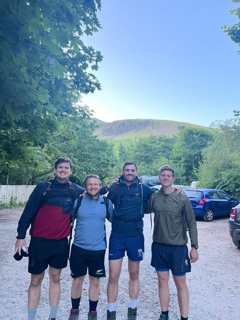 Ready to take on Peak 2 for the Charlie Watkins Foundation
