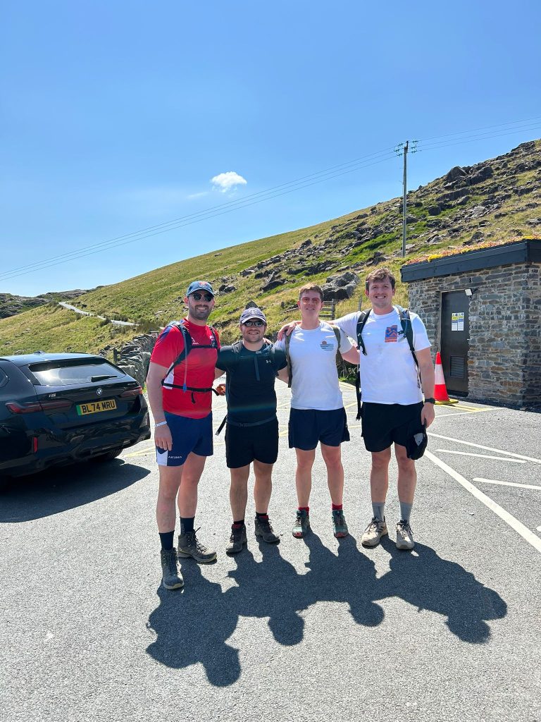 Ready to take on Peak 3 for the Charlie Watkins Foundation