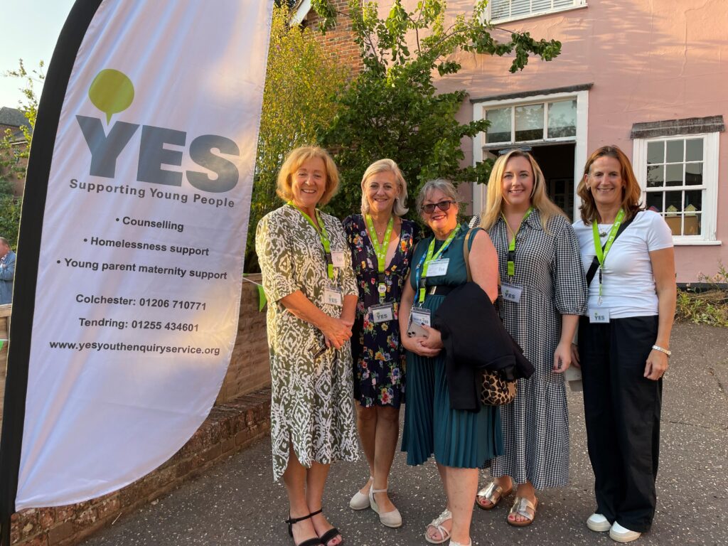 YES (Youth Enquiry Service) Garden Party with Members of Staff